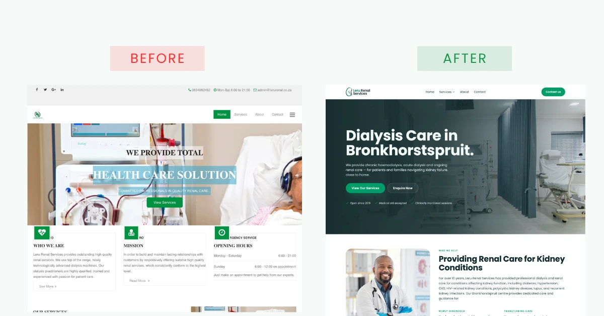 Website revamp and redesign by Ranked by Moed